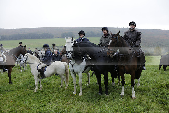Devon & Somerset Stag Hounds meet at Liscombe on Saturday 12 October 2013 2013.10.12 www.polopictures.co.uk