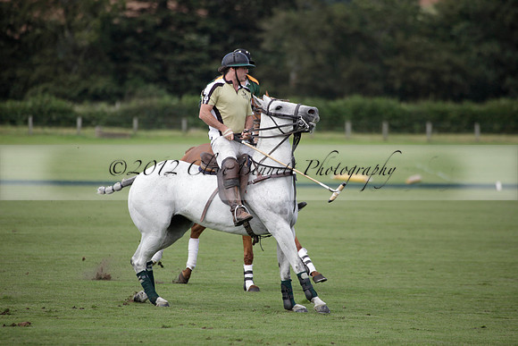 Maiz Dulce v Combe in a Brecknock Cup polo match played on Ambersham 2 at Cowdray Park Polo Club on Friday 17 August 2012