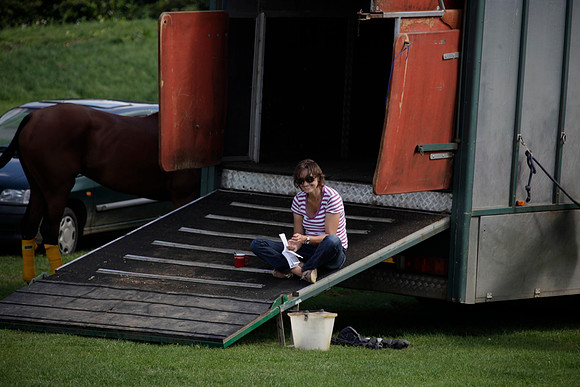Montana v Maiz Dulce in the Uber 12 goal Final polo match played on Lawns 1 at Cowdray Park Polo Club on Sunday 26 August 2012
