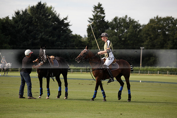 Maiz Dulce v Combe in a Brecknock Cup polo match played on Ambersham 2 at Cowdray Park Polo Club on Friday 17 August 2012