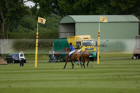 Maiz Dulce v Ghost Chilli in the Easebourne Cup final Polo match 2013.06.09