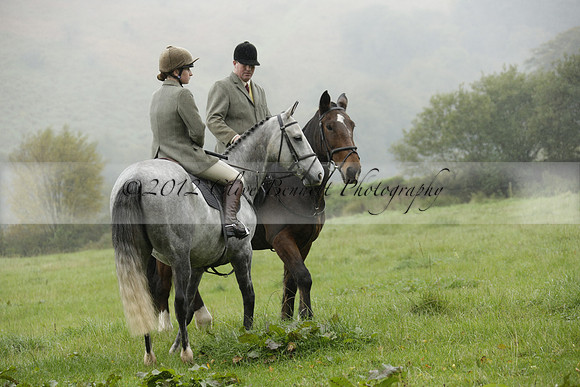Devon & Somerset Stag Hounds meet at Liscombe on Saturday 12 October 2013 2013.10.12 www.polopictures.co.uk