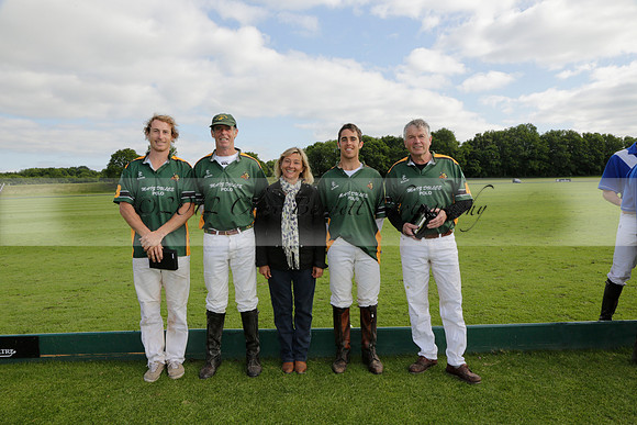 Maiz Dulce v Ghost Chilli in the Easebourne Cup final Polo match 2013.06.09