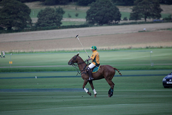 Montana v Maiz Dulce in the Uber 12 goal Final polo match played on Lawns 1 at Cowdray Park Polo Club on Sunday 26 August 2012