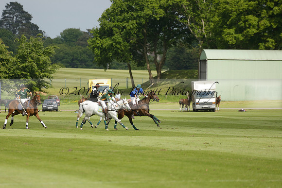 Maiz Dulce v Ghost Chilli in the Easebourne Cup final Polo match 2013.06.09
