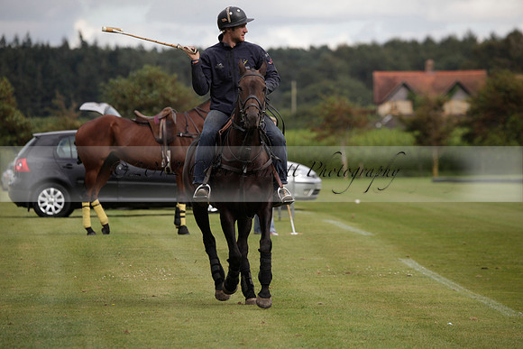 Maiz Dulce v Broadoak Farm in an Autumn Cup polo match played at Cowdray Park Polo Club on Wednesday 12 September 2012 on Ambersham 3.