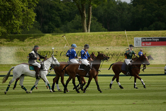 Maiz Dulce v Ghost Chilli in the Easebourne Cup final Polo match 2013.06.09