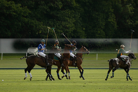 Maiz Dulce v Ghost Chilli in the Easebourne Cup final Polo match 2013.06.09