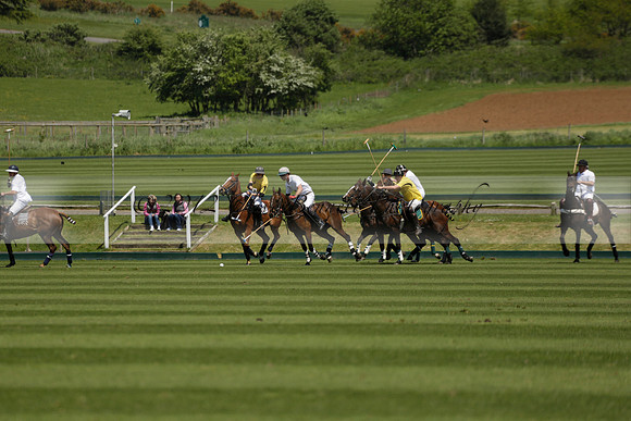 Maiz Dulce v Pluma Negra in a Jubilee 6 Goal Polo match 2013.05.27