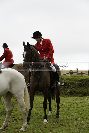 Devon & Somerset Staghounds meet at Larkbarrow Corner. North Devon. 2013.10.18 www.polopictures.co.uk