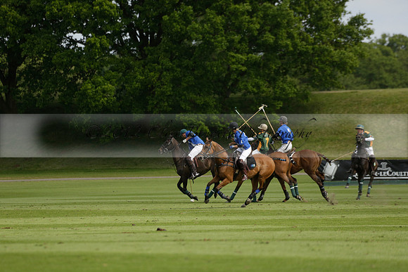 Maiz Dulce v Ghost Chilli in the Easebourne Cup final Polo match 2013.06.09