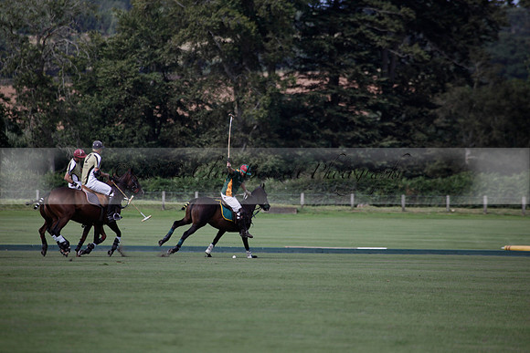 Maiz Dulce v Combe in a Brecknock Cup polo match played on Ambersham 2 at Cowdray Park Polo Club on Friday 17 August 2012