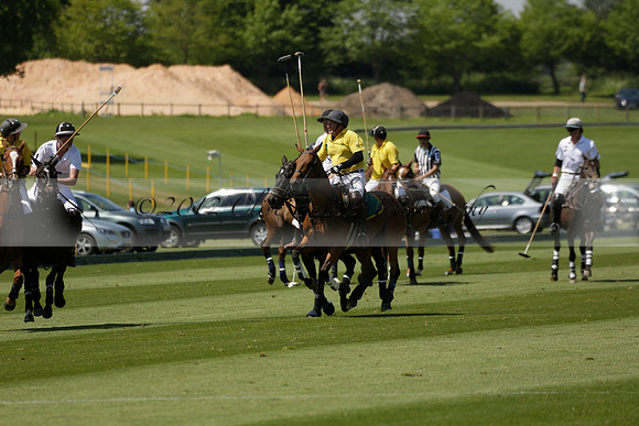 Maiz Dulce v Pluma Negra in a Jubilee 6 Goal Polo match 2013.05.27