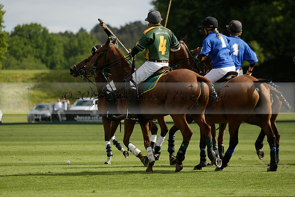 Maiz Dulce v Ghost Chilli in the Easebourne Cup final Polo match 2013.06.09