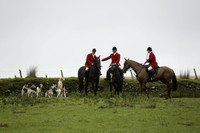 Devon & Somerset Staghounds meet at Larkbarrow Corner. North Devon. 2013.10.18 www.polopictures.co.uk