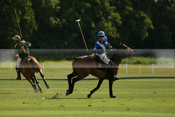 Maiz Dulce v Ghost Chilli in the Easebourne Cup final Polo match 2013.06.09