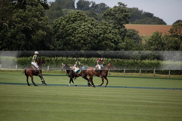 Maiz Dulce v Combe in a Brecknock Cup polo match played on Ambersham 2 at Cowdray Park Polo Club on Friday 17 August 2012
