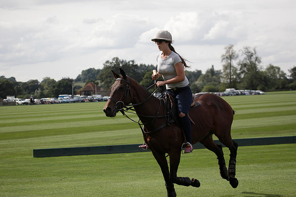 Montana v Maiz Dulce in the Uber 12 goal Final polo match played on Lawns 1 at Cowdray Park Polo Club on Sunday 26 August 2012