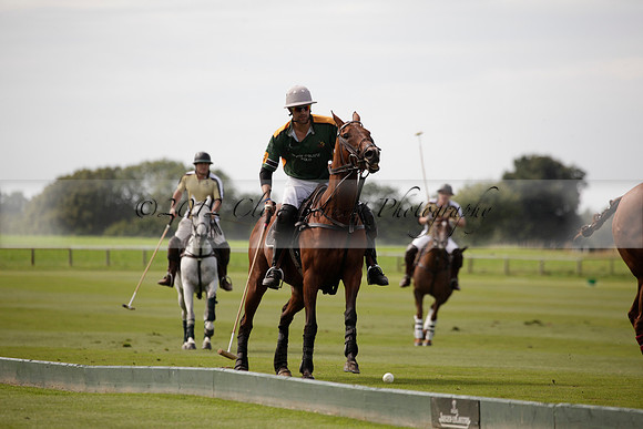 Maiz Dulce v Combe in a Brecknock Cup polo match played on Ambersham 2 at Cowdray Park Polo Club on Friday 17 August 2012