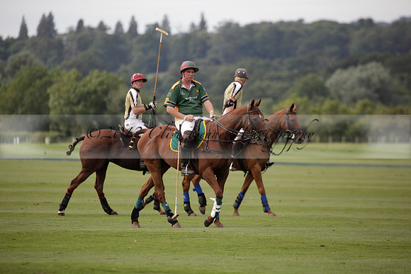 Maiz Dulce v Combe in a Brecknock Cup polo match played on Ambersham 2 at Cowdray Park Polo Club on Friday 17 August 2012