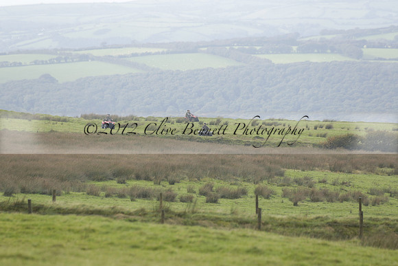 Devon & Somerset Staghounds meet at Larkbarrow Corner. North Devon. 2013.10.18 www.polopictures.co.uk