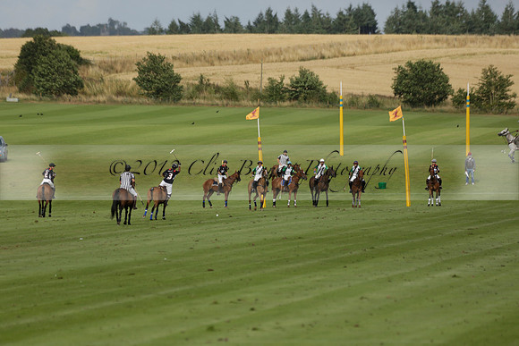 Jaeger Le Coultre (black)  v Wairakei Pastoral (white) in a Jaeger Le Coultre Holden White Cup polo match played on 29 July 2013 at Cowdray Park Polo Club on Brooksfieldwww.polopictures.co.uk