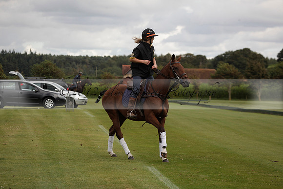 Maiz Dulce v Broadoak Farm in an Autumn Cup polo match played at Cowdray Park Polo Club on Wednesday 12 September 2012 on Ambersham 3.