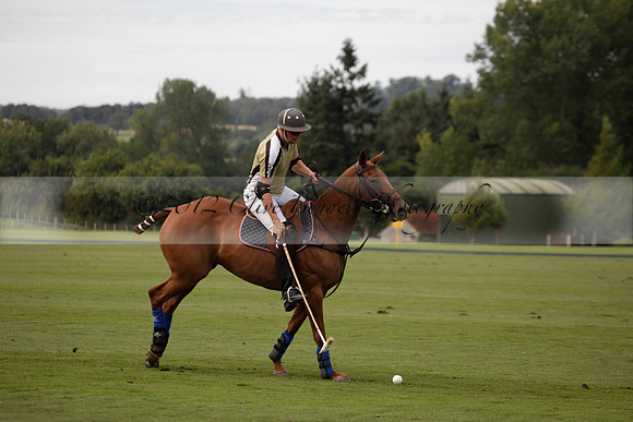 Maiz Dulce v Combe in a Brecknock Cup polo match played on Ambersham 2 at Cowdray Park Polo Club on Friday 17 August 2012