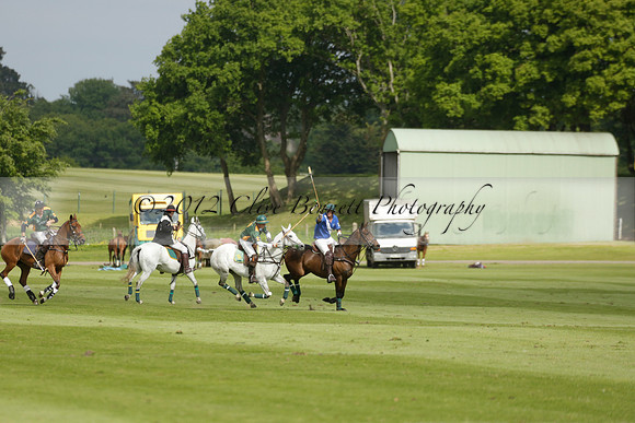 Maiz Dulce v Ghost Chilli in the Easebourne Cup final Polo match 2013.06.09