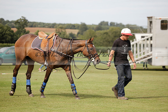 Maiz Dulce v Combe in a Brecknock Cup polo match played on Ambersham 2 at Cowdray Park Polo Club on Friday 17 August 2012