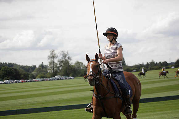 Montana v Maiz Dulce in the Uber 12 goal Final polo match played on Lawns 1 at Cowdray Park Polo Club on Sunday 26 August 2012