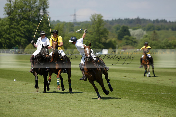 Maiz Dulce v Pluma Negra in a Jubilee 6 Goal Polo match 2013.05.27