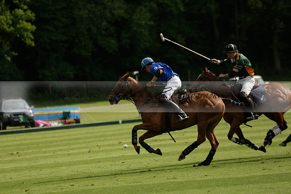 Maiz Dulce v Ghost Chilli in the Easebourne Cup final Polo match 2013.06.09