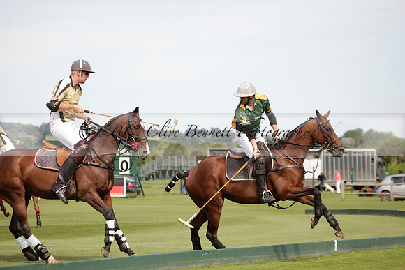 Maiz Dulce v Combe in a Brecknock Cup polo match played on Ambersham 2 at Cowdray Park Polo Club on Friday 17 August 2012