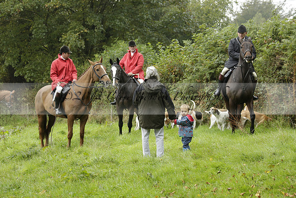 Devon & Somerset Stag Hounds meet at Liscombe on Saturday 12 October 2013 2013.10.12 www.polopictures.co.uk