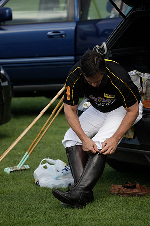 Montana v Maiz Dulce in the Uber 12 goal Final polo match played on Lawns 1 at Cowdray Park Polo Club on Sunday 26 August 2012