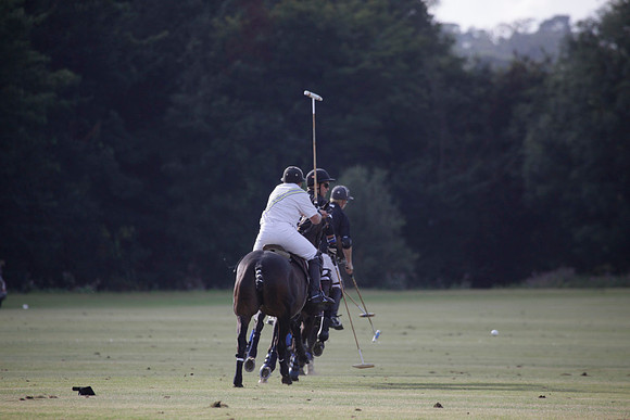 Summit v Combe Place in a West Sussex Cup polo match played on River at Cowdray Park Polo Club on Tuesday 21 August 2012