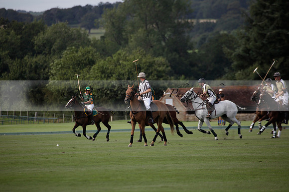 Maiz Dulce v Combe in a Brecknock Cup polo match played on Ambersham 2 at Cowdray Park Polo Club on Friday 17 August 2012