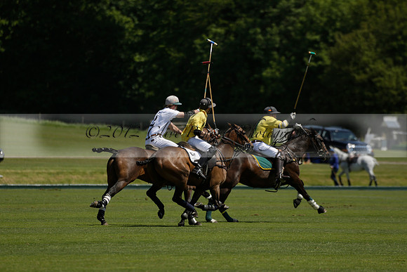 Maiz Dulce v Pluma Negra in a Jubilee 6 Goal Polo match 2013.05.27