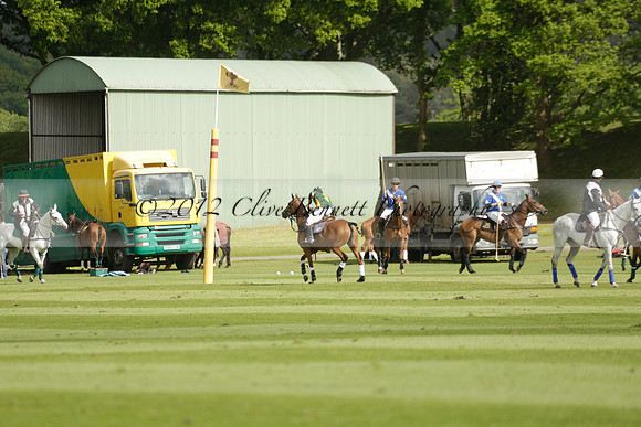 Maiz Dulce v Ghost Chilli in the Easebourne Cup final Polo match 2013.06.09