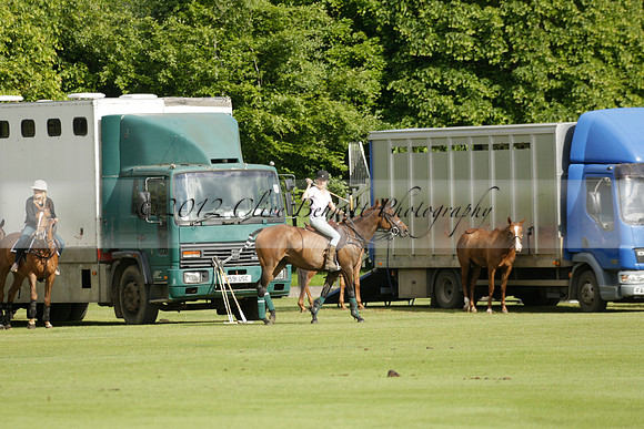 Maiz Dulce v Ghost Chilli in the Easebourne Cup final Polo match 2013.06.09