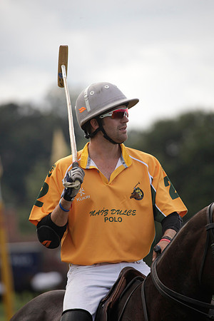 Montana v Maiz Dulce in the Uber 12 goal Final polo match played on Lawns 1 at Cowdray Park Polo Club on Sunday 26 August 2012