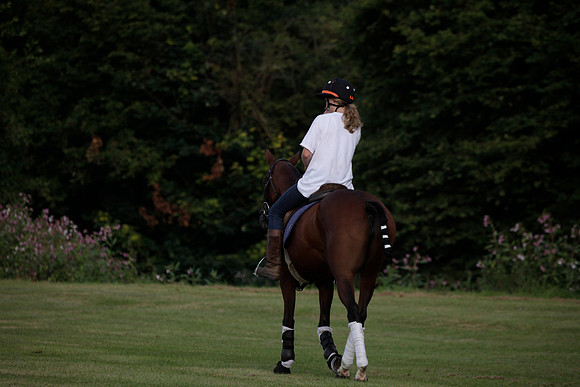Summit v Combe Place in a West Sussex Cup polo match played on River at Cowdray Park Polo Club on Tuesday 21 August 2012