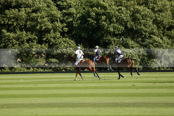 Pandas (white) v Home Farm (navy) in a Park House West Sussex Cup Polo match on Brooksfield at Cowdray Park Polo Club on Friday 30 August 2013. 2013.08.30 www.polopictures.co.uk