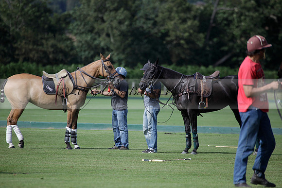 Maiz Dulce v Combe in a Brecknock Cup polo match played on Ambersham 2 at Cowdray Park Polo Club on Friday 17 August 2012