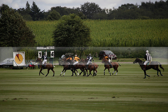 Maiz Dulce v Broadoak Farm in an Autumn Cup polo match played at Cowdray Park Polo Club on Wednesday 12 September 2012 on Ambersham 3.