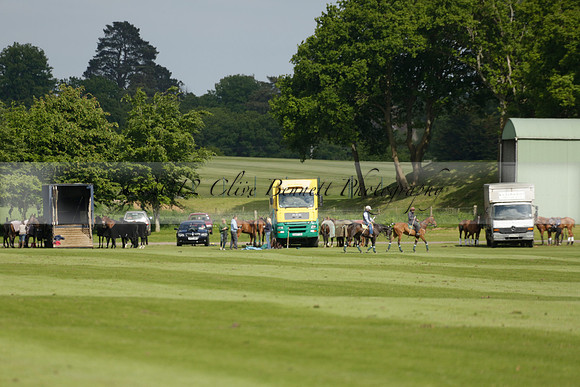 Maiz Dulce v Ghost Chilli in the Easebourne Cup final Polo match 2013.06.09