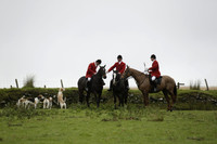 Devon & Somerset Staghounds meet at Larkbarrow Corner. North Devon. 2013.10.18 www.polopictures.co.uk