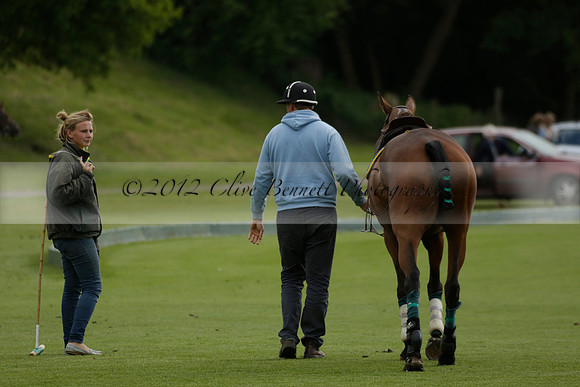 Maiz Dulce v Ghost Chilli in the Easebourne Cup final Polo match 2013.06.09