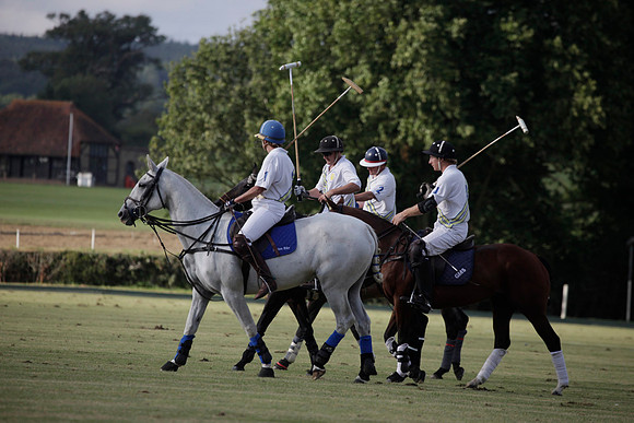 Summit v Combe Place in a West Sussex Cup polo match played on River at Cowdray Park Polo Club on Tuesday 21 August 2012
